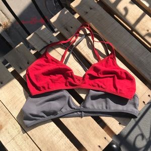 American Apparel crossback bras